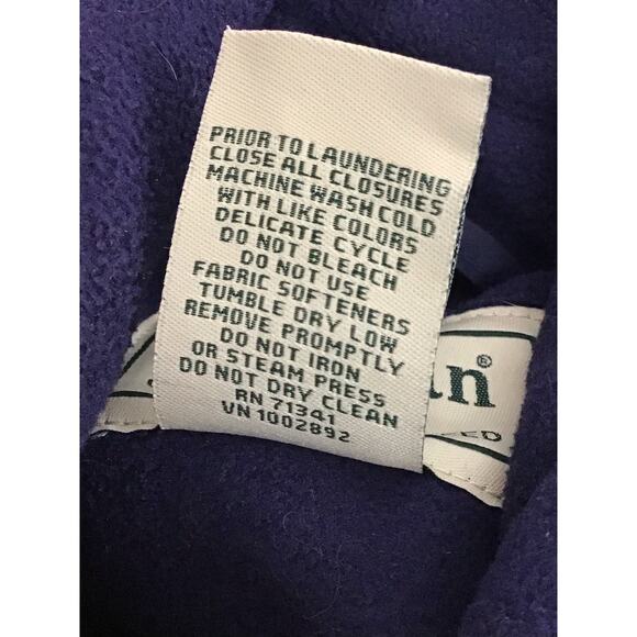 L.L. Bean Classic Double Breasted Peacoat Deepest Blue Navy sz Small 2 4 6 - Picture 14 of 14